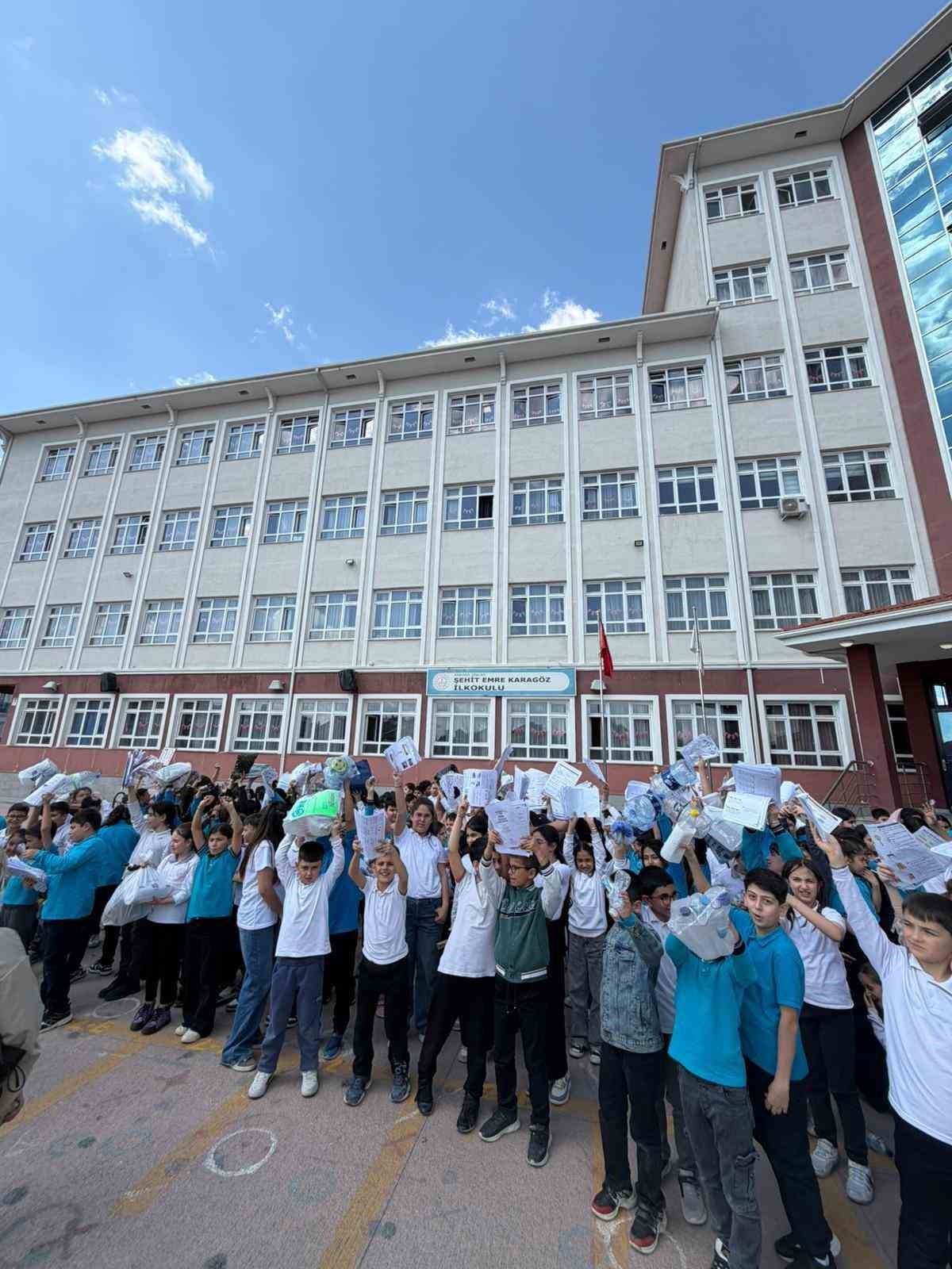 Sincan Belediyesinden okullarda sıfır atık eğitimi
