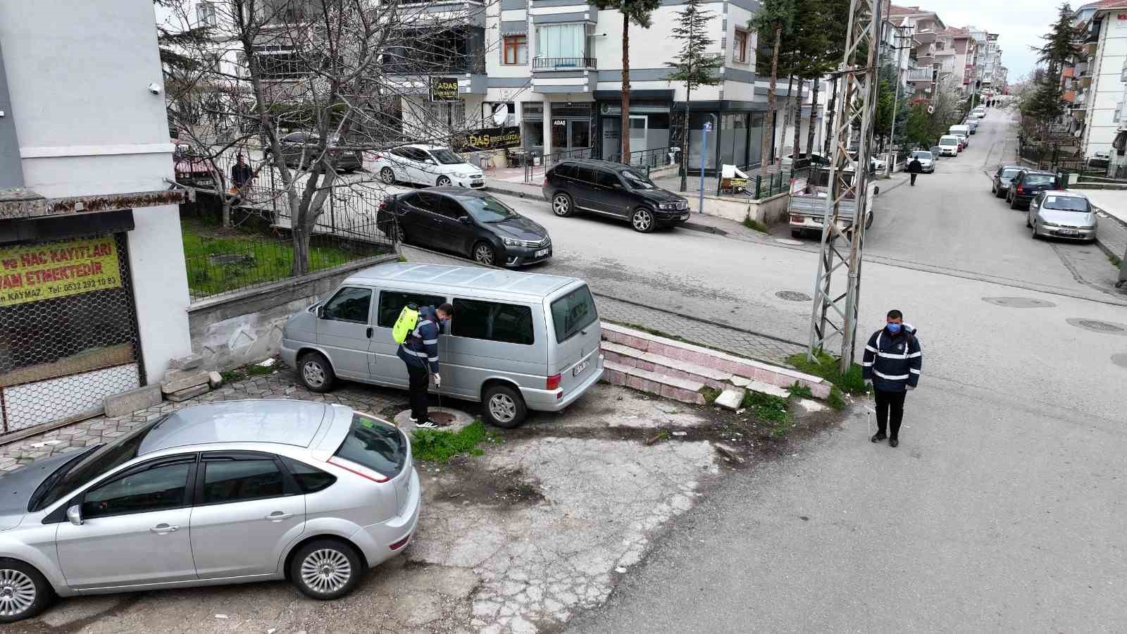 Sincan’da yaz öncesi larva mücadelesi başladı
Sincan’da yaz öncesi larva mücadelesi başladı