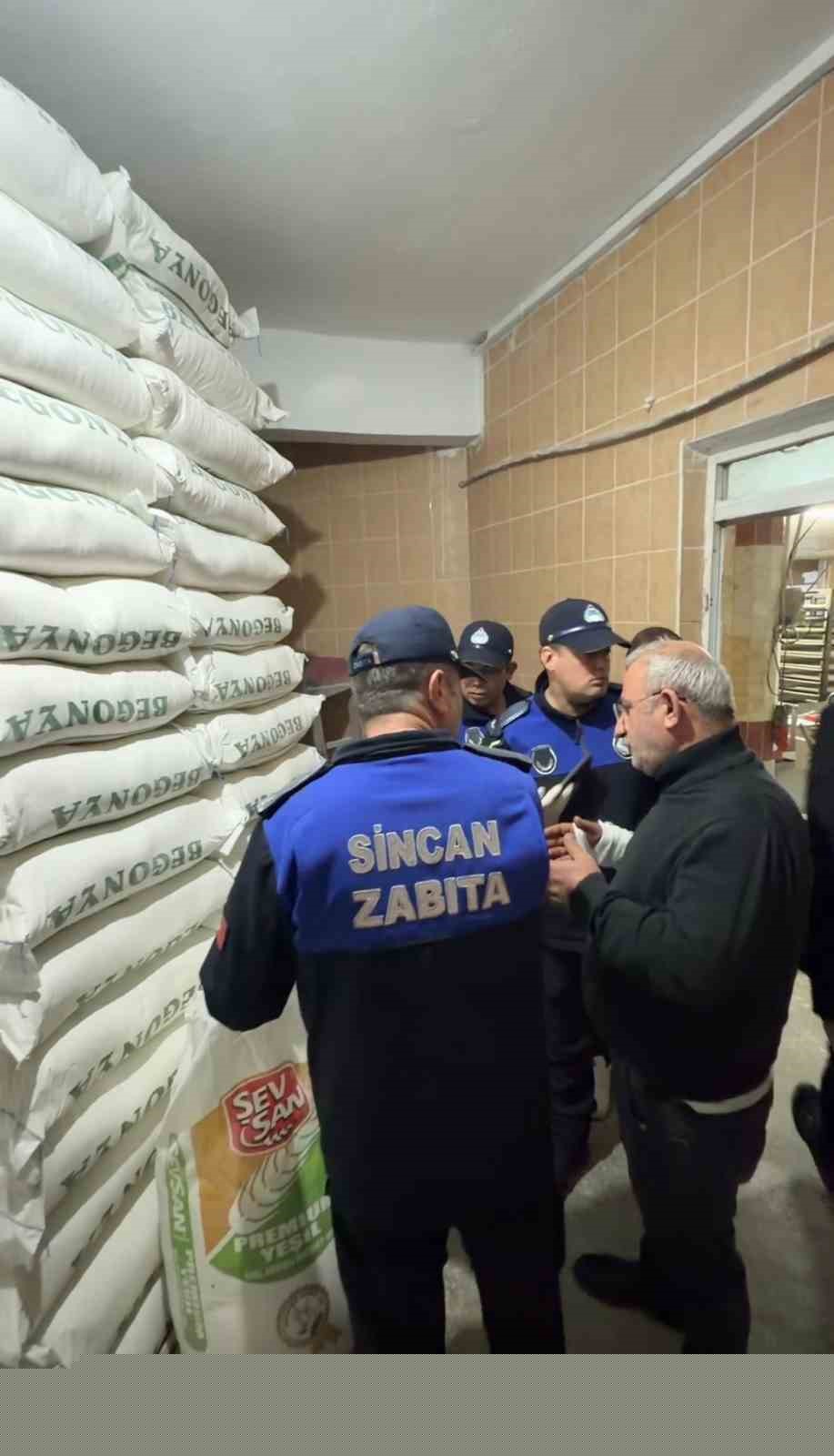 Sincan’da zabıta denetimleri aralıksız sürüyor
