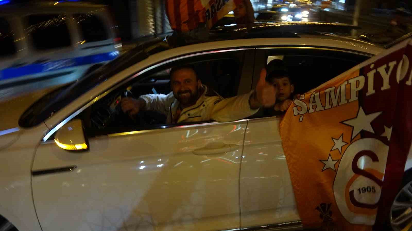 Sınırın sıfır noktasında Galatasaray coşkusu
