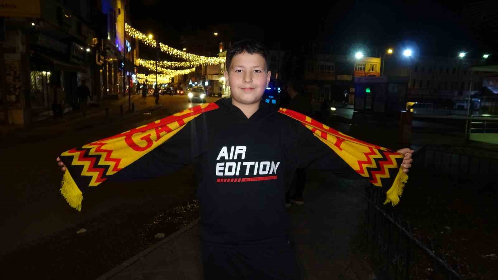 Sınırın sıfır noktasında Galatasaray coşkusu
