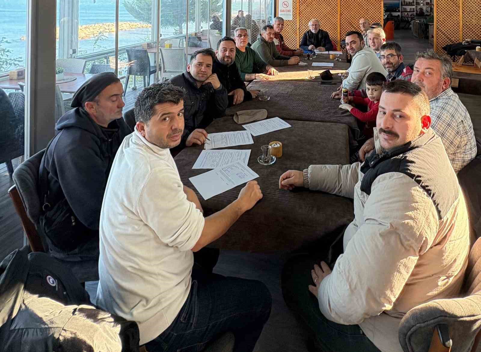 Sinop Amatör Olta Balıkçıları Derneği ilk kongresi
