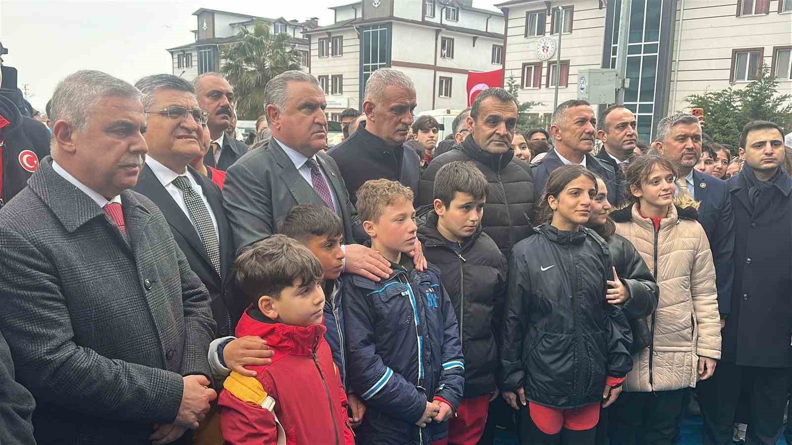 Sinop Şehir Stadı’nın açılışı yapıldı
