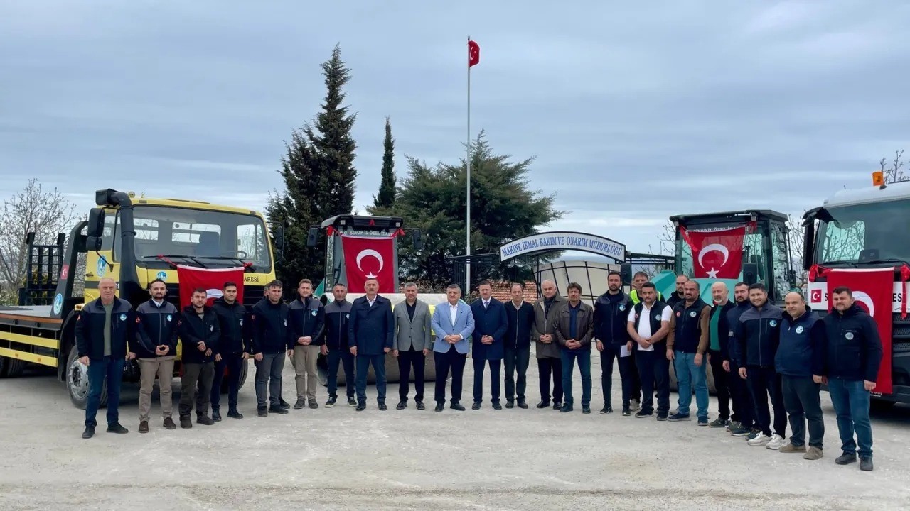 Sinop’a 22,1 milyonluk iş makinesi takviyesi
