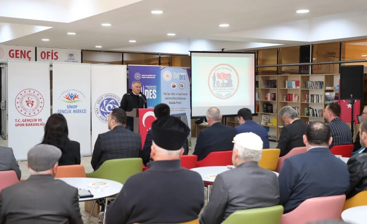 Sinoplu kahramanlar için "Vefa Taşı" projesi
