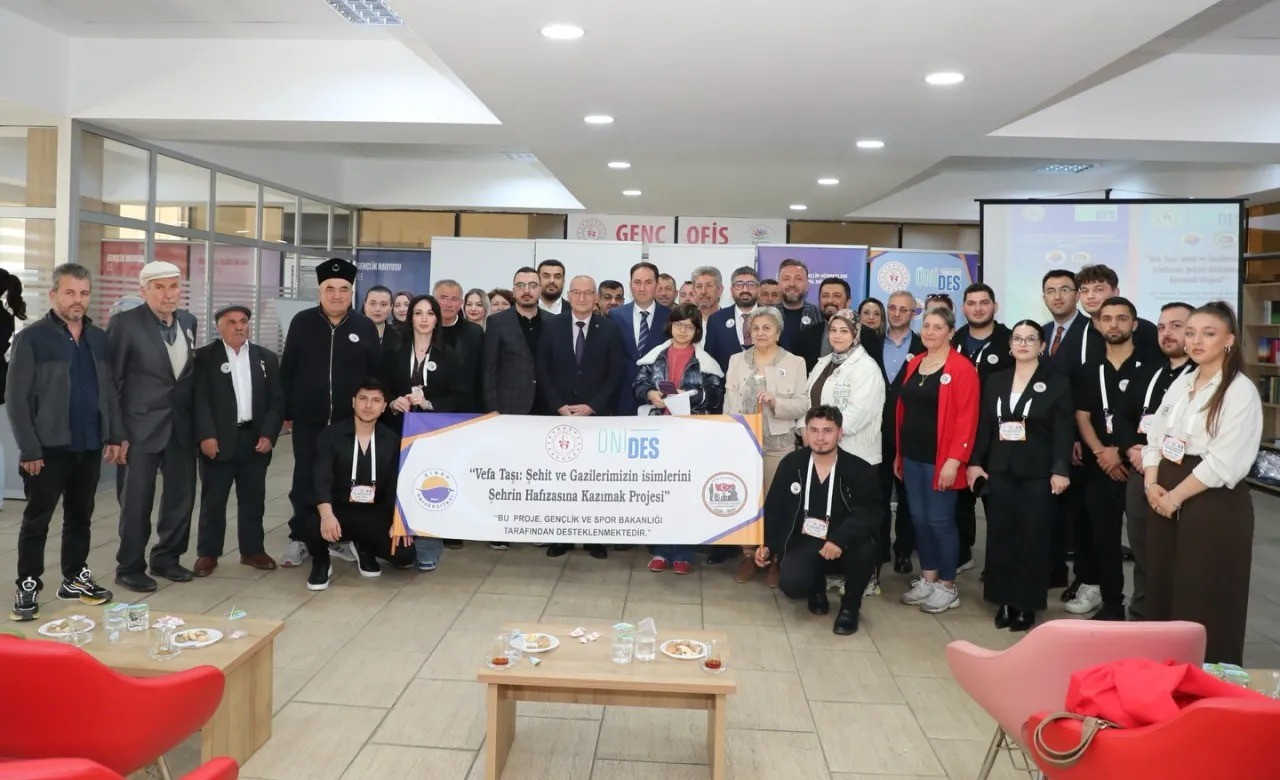 Sinoplu kahramanlar için "Vefa Taşı" projesi
