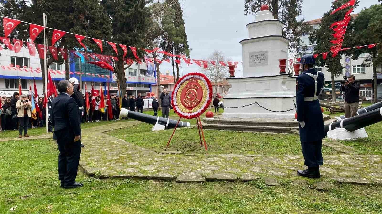 Sinop’ta 18 Mart Çanakkale Zaferi Töreni

