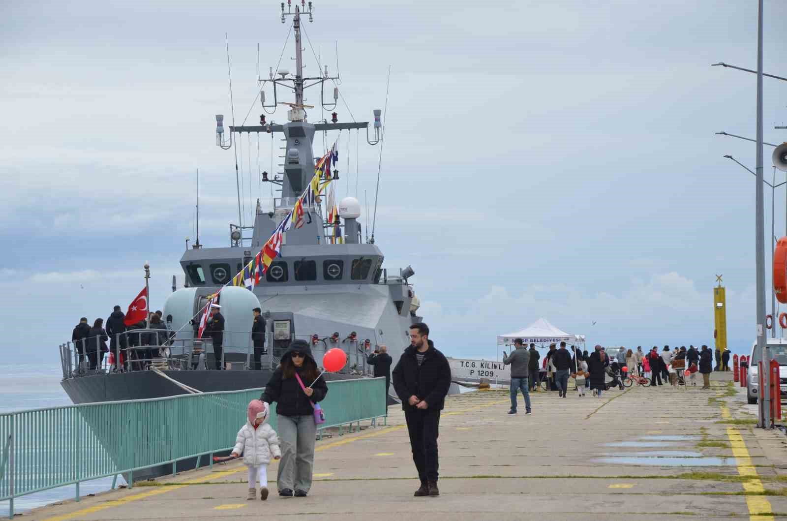 Sinop’ta 23 Nisan coşkusu: TCG Kilimli ve TCSG-DOST ziyarete açıldı
