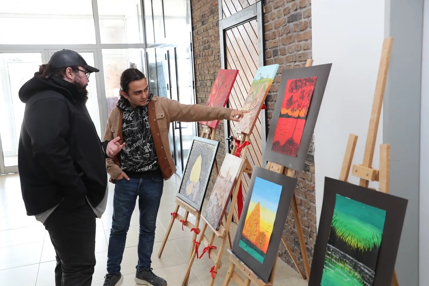 Sinop’ta bitkilerin dünyası tuvale taşındı
