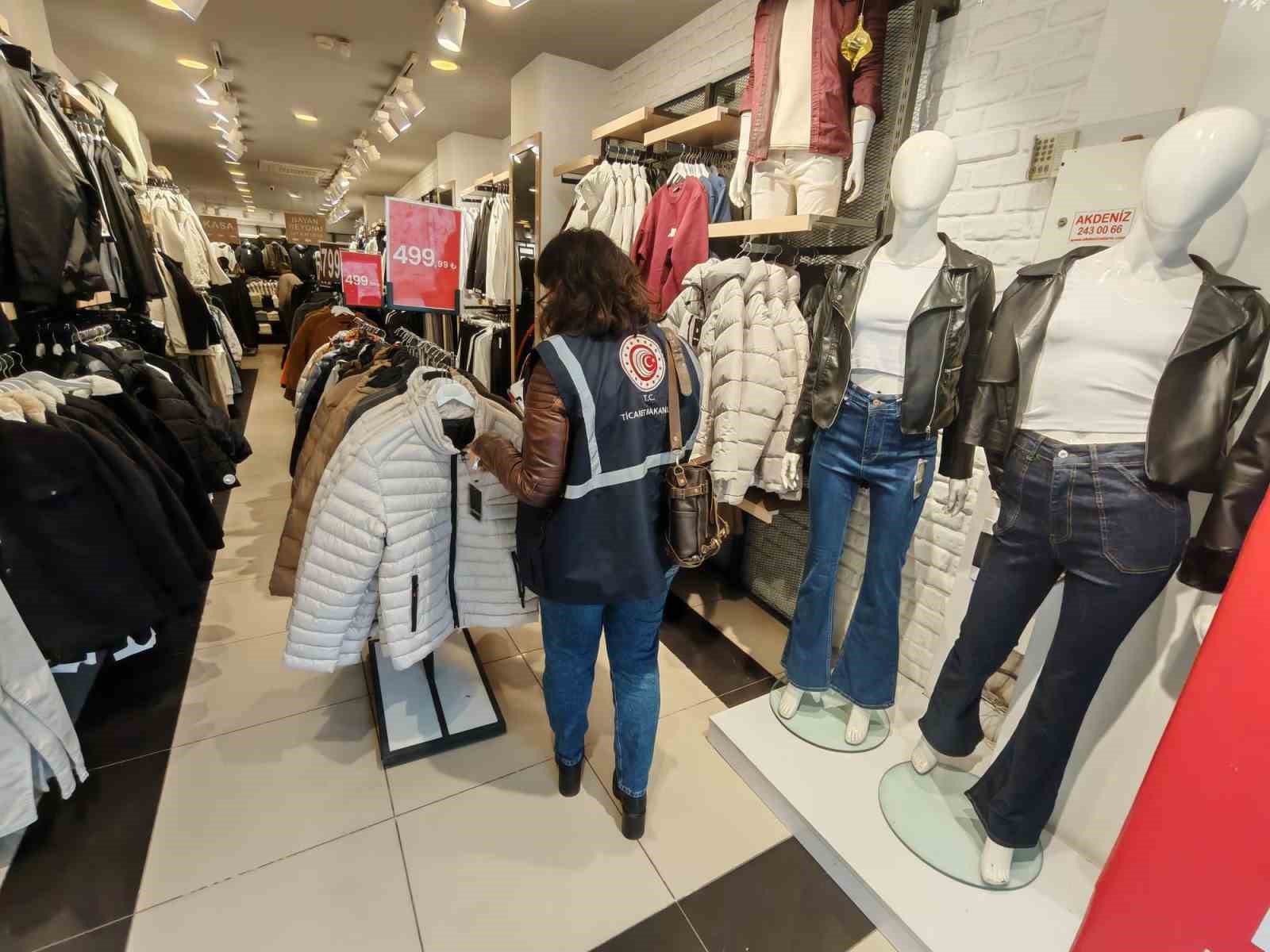 Sinop’ta fahiş fiyat ve yanıltıcı etiket denetimi
