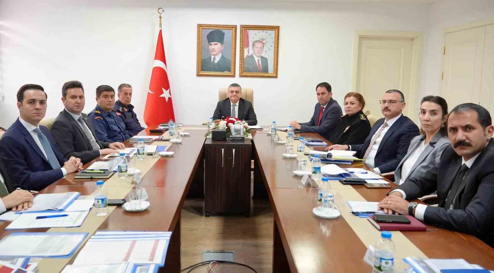 Sinop’ta huzur ve güven için kritik zirve
