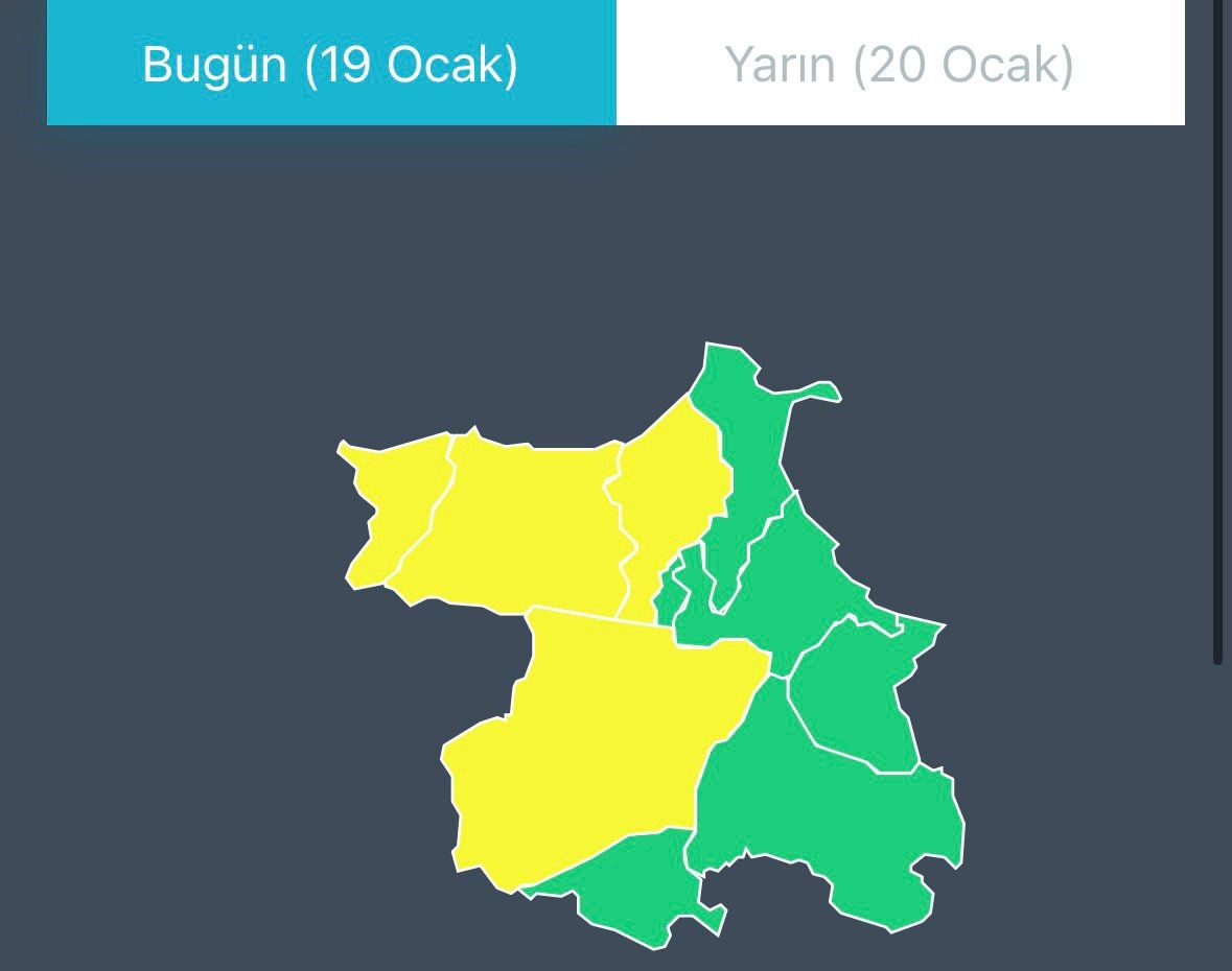 Sinop’ta kar mesaisi
