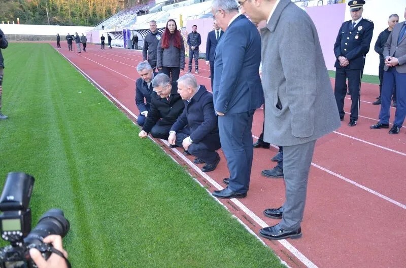 Sinop’ta milli maç ve açılış heyecanı
