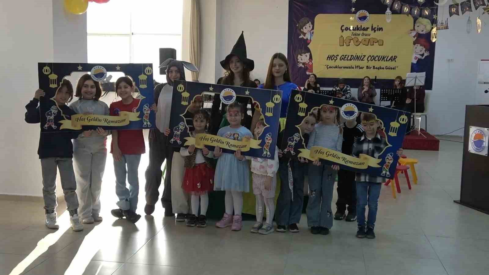 Sinop’ta miniklerin tekne orucu sevinci
