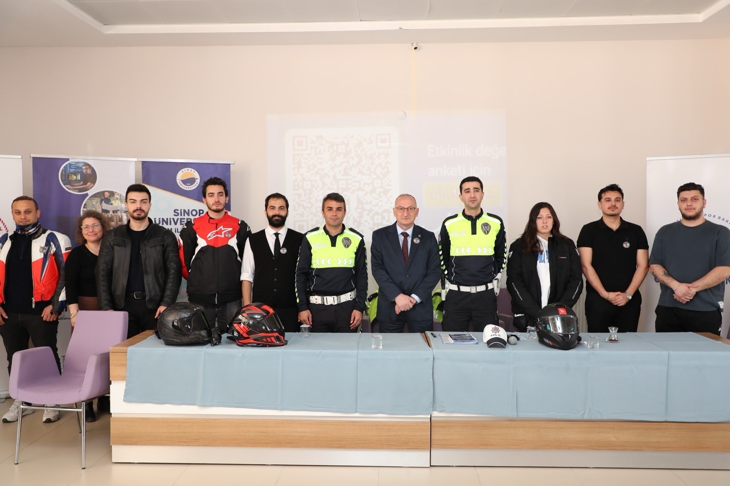 Sinop’ta motosiklet kazalarına dikkat çekildi
