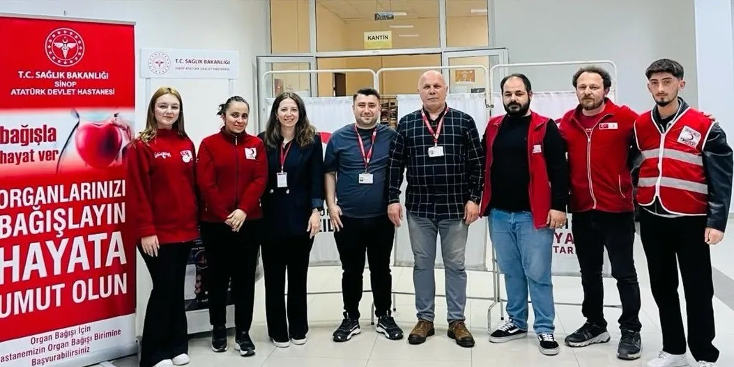 Sinop’ta organ bağışı bilinci kampüste anlatıldı
