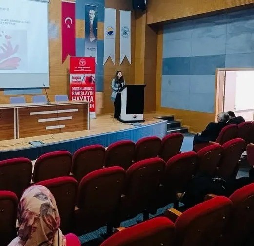 Sinop’ta organ bağışı bilinci kampüste anlatıldı

