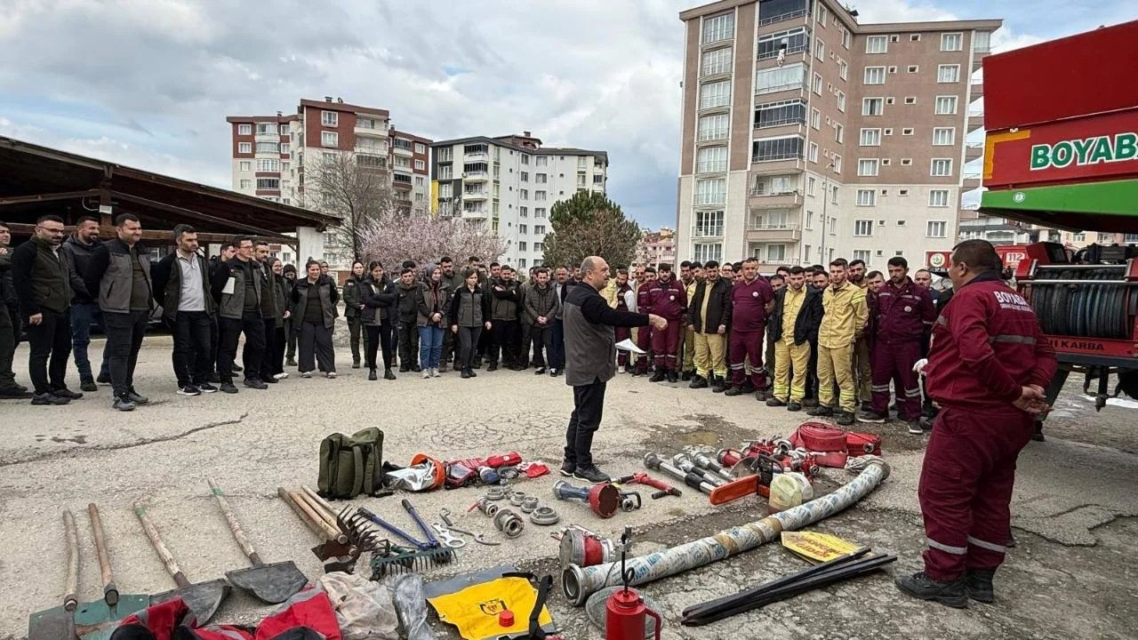 Sinop’ta orman muhafızlarına kritik eğitim
