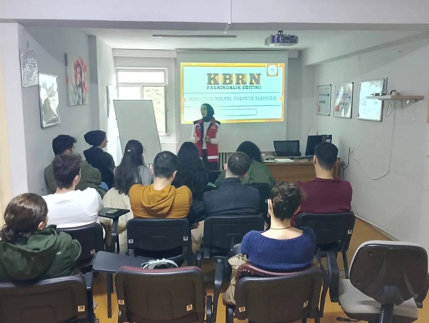 Sinop’ta sağlıkçılara KBRN farkındalık eğitimi
