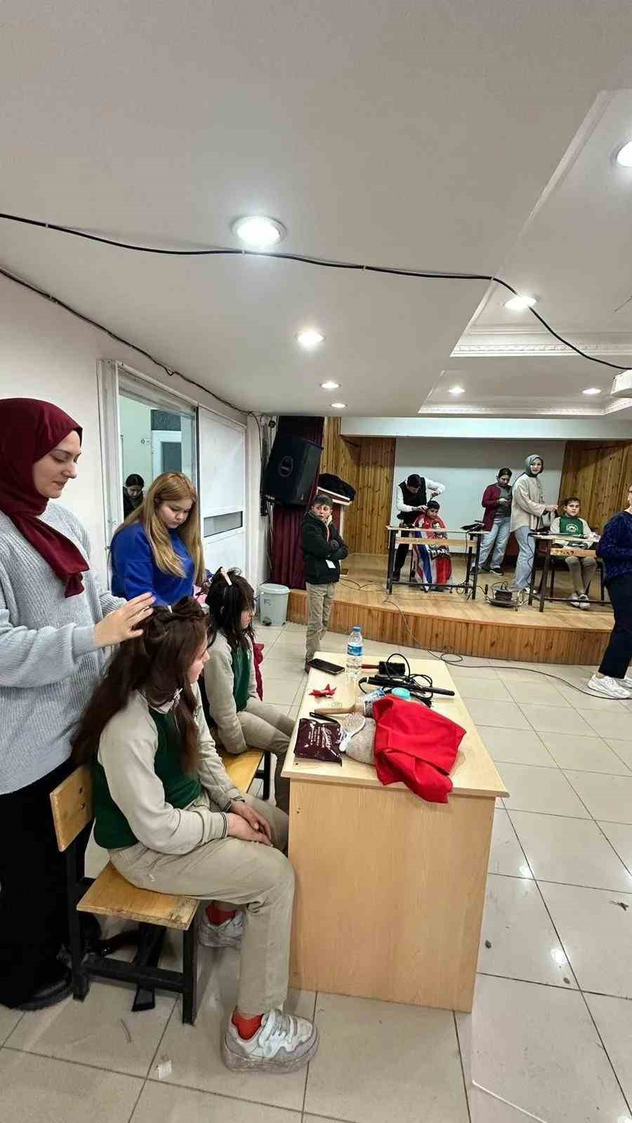 Sinop’ta sosyal sorumluluk projesi mesleki deneyime dönüştü
