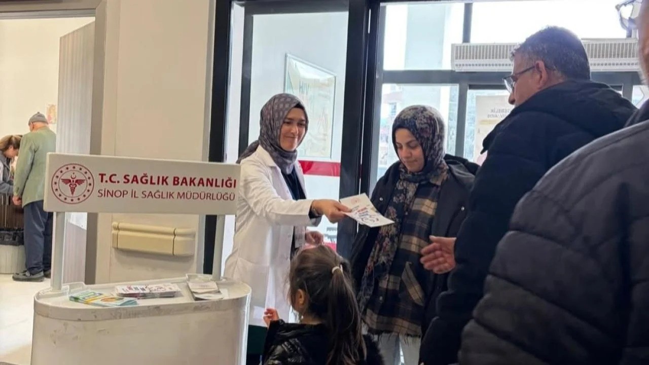 Sinop’ta vatandaşlara ‘sağlık okuryazarlığı’ anlatıldı
