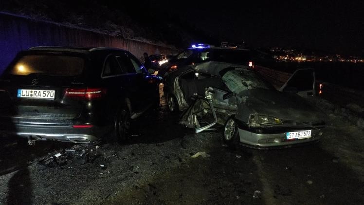 Sinop’taki kazada hayatını kaybedenlerin sayısı 3’e yükseldi
