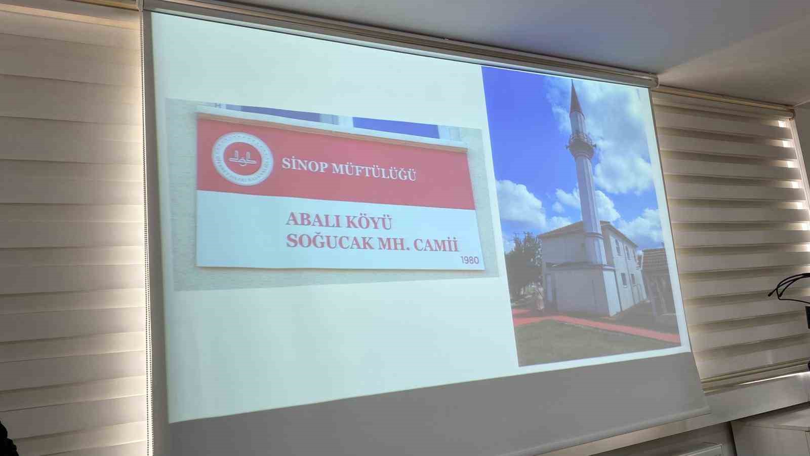 Sinop’un en güzel cami bahçeleri seçilecek
