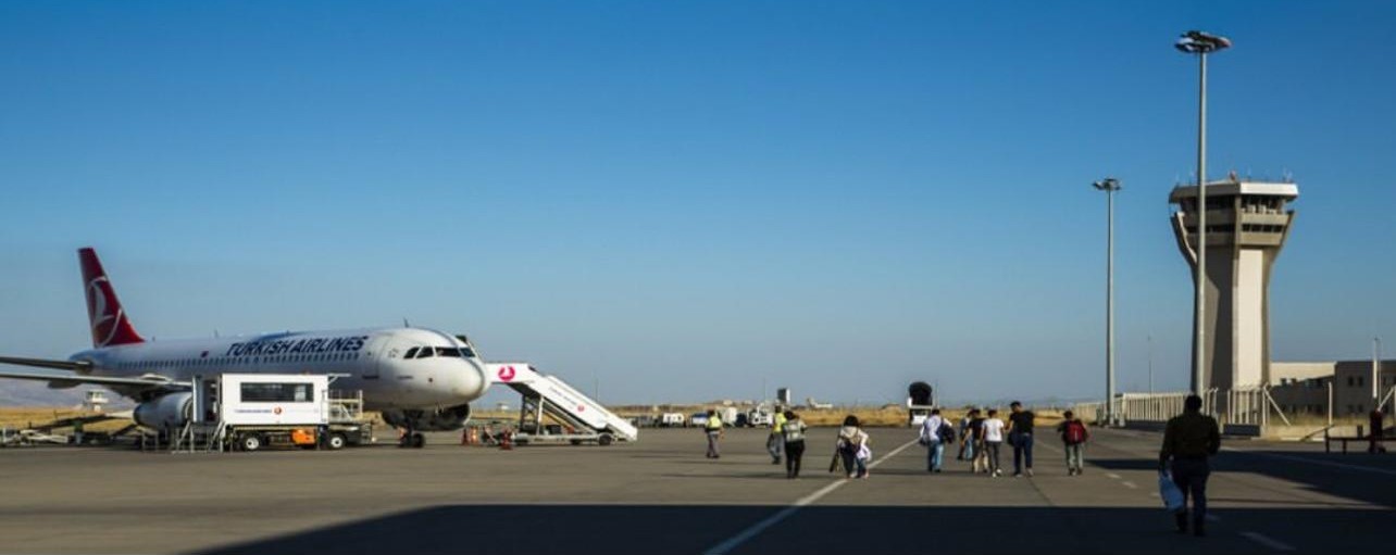 Şırnak Şerafettin Elçi Havalimanı iç hatlarda 44 bin, dış hatlarda 3 bin yolcuya hizmet verdi
