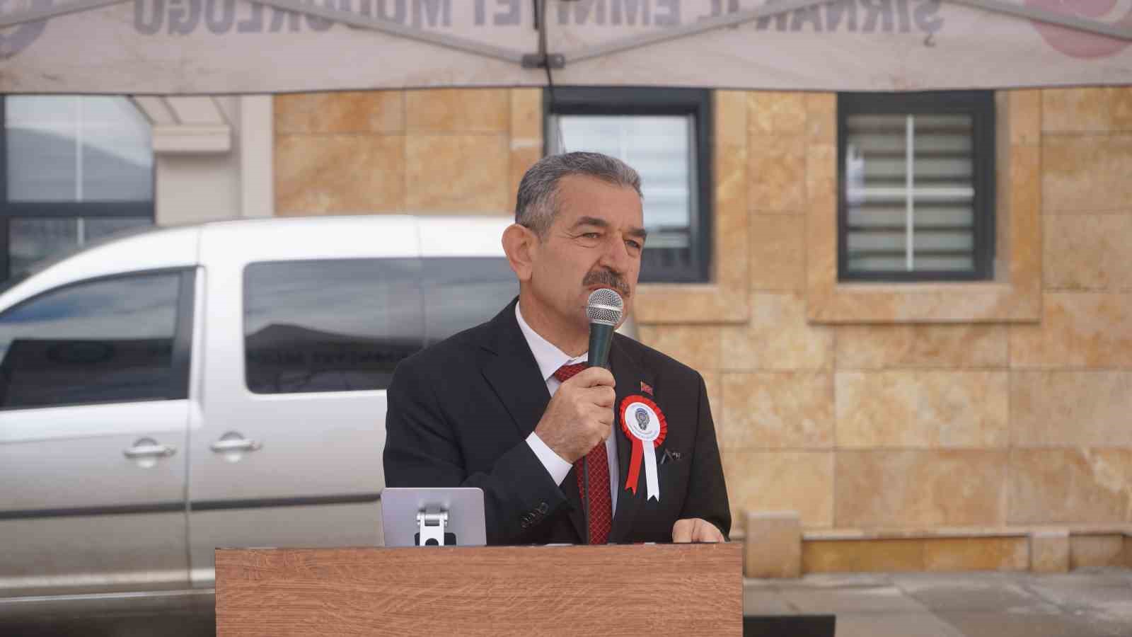 Şırnak Valisi Ekici: ’’Biz uyumuyoruz, Şırnak huzurla uyuyor"
