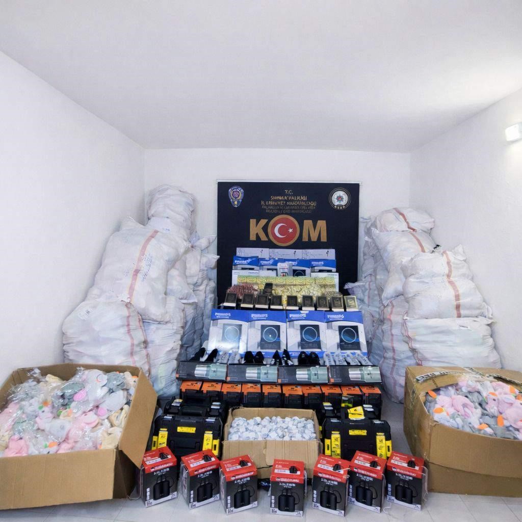 Şırnak’ta 17,8 milyonluk kaçak ürün ele geçirildi: 10 tutuklama
Şırnak’ta 17,8 milyonluk kaçak ürün ele geçirildi: 10 tutuklama