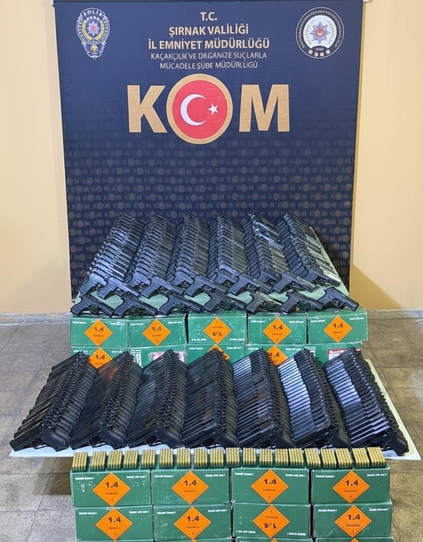 Şırnak’ta asayiş, narkotik ve kaçakçılık operasyonunda 5 tutuklama
