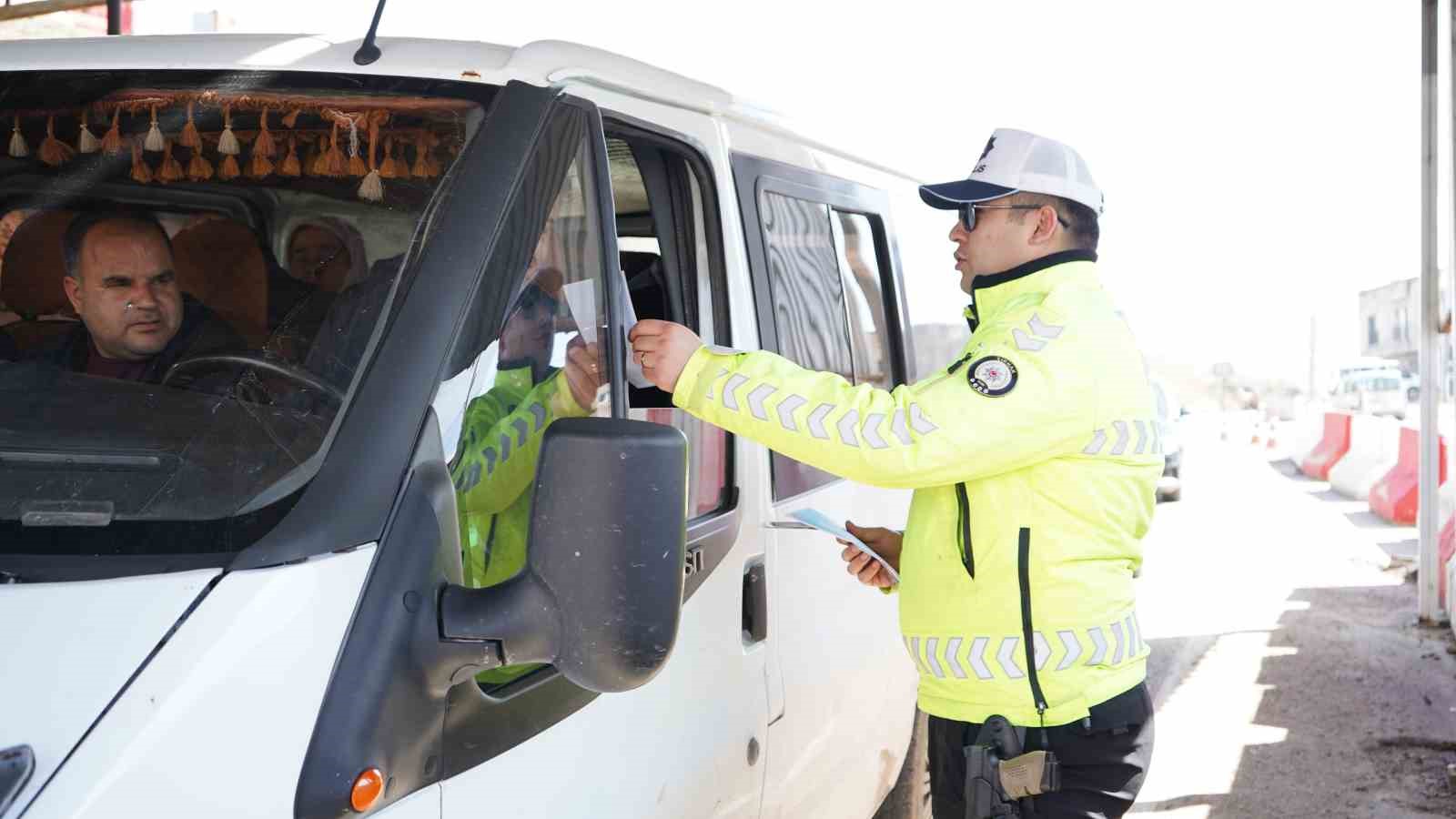 Şırnak’ta bayram öncesi trafik seferberliği: 4 bin 300 personel sahada
