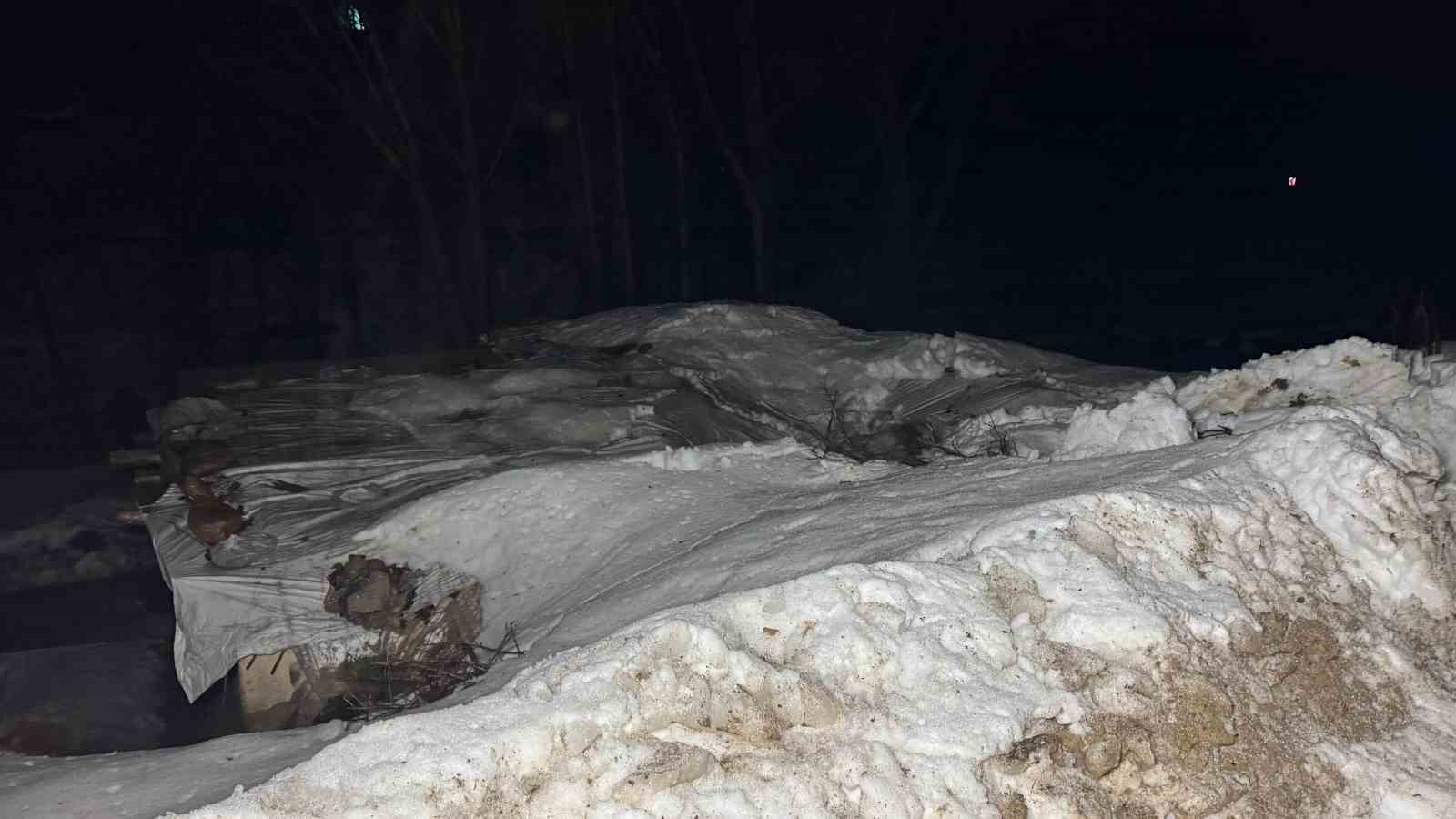 Şırnak’ta dev kayalar köye düştü, 30 hayvan telef oldu
