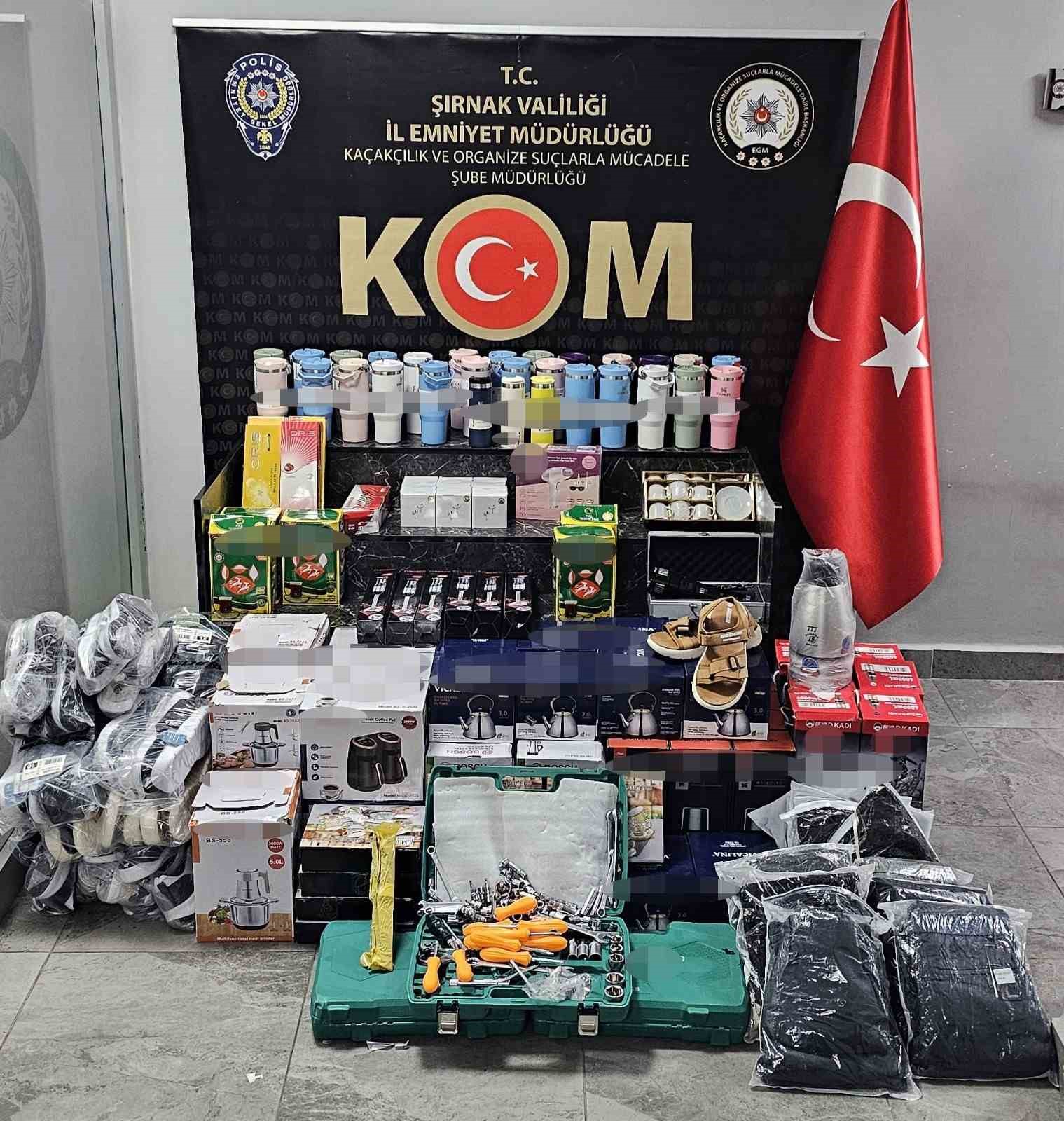 Şırnak’ta dev operasyon: 610 milyon liralık kaçakçılık darbesi
