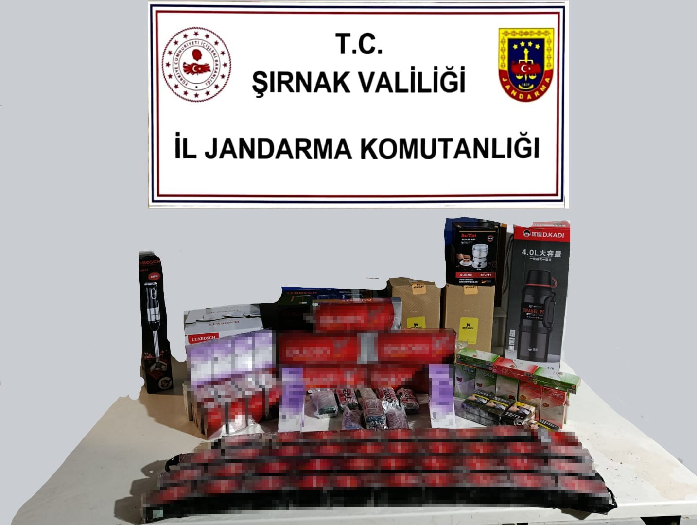 Şırnak’ta jandarmadan asayiş, kaçakçılık ve narkotik operasyonu
