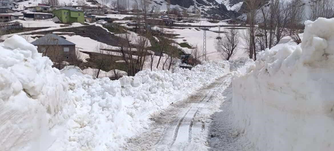 Şırnak’ta karla mücadele devam ediyor
