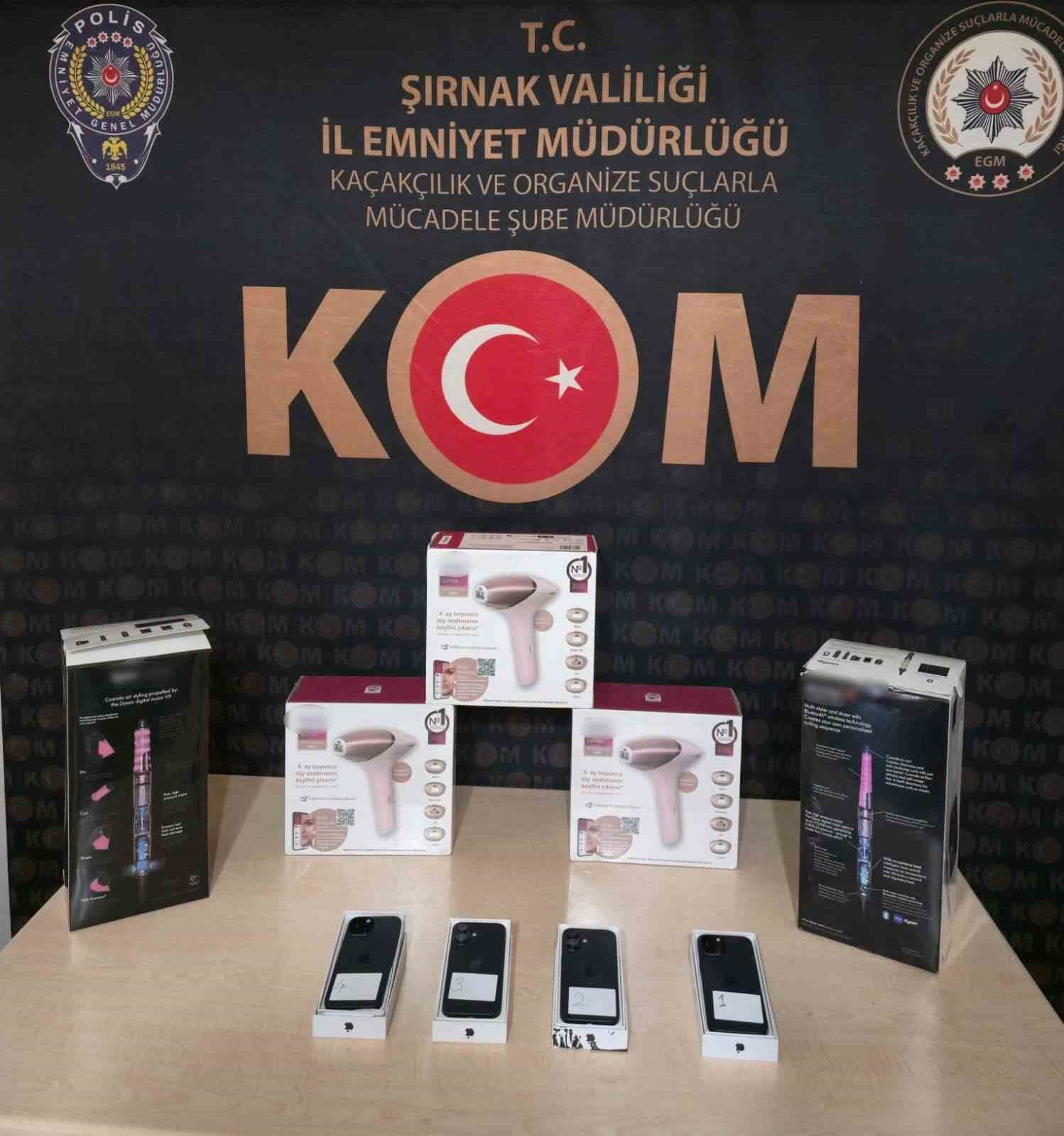 Şırnak’ta narkotik ve kaçakçılık operasyonu: 3 tutuklama
