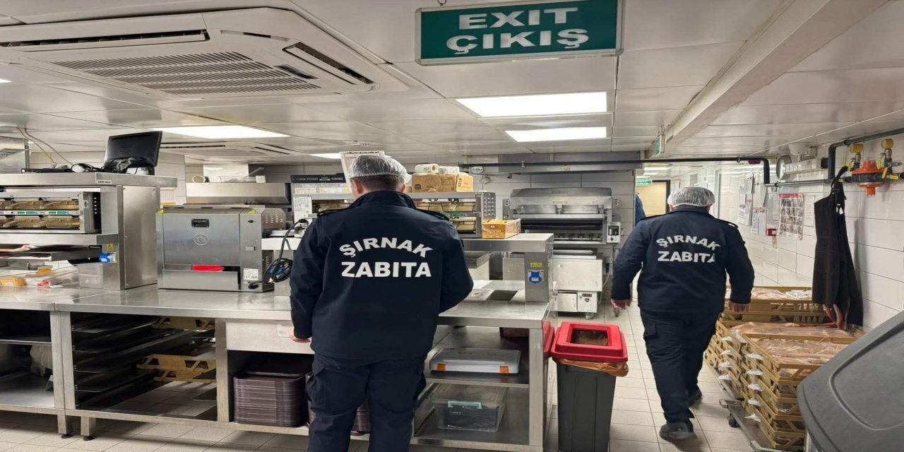 Şırnak’ta zabıta ekiplerinden tavizsiz "gramaj ve hijyen" denetimi
