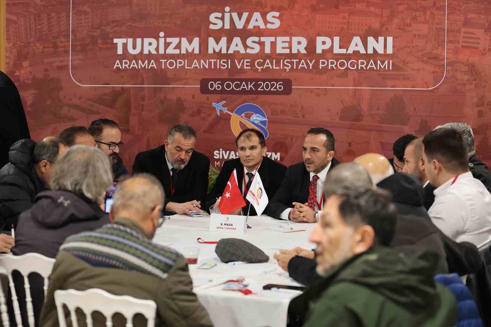 ’Sivas Turizm Master Planı Çalıştayı’ gerçekleştirildi
’Sivas Turizm Master Planı Çalıştayı’ gerçekleştirildi