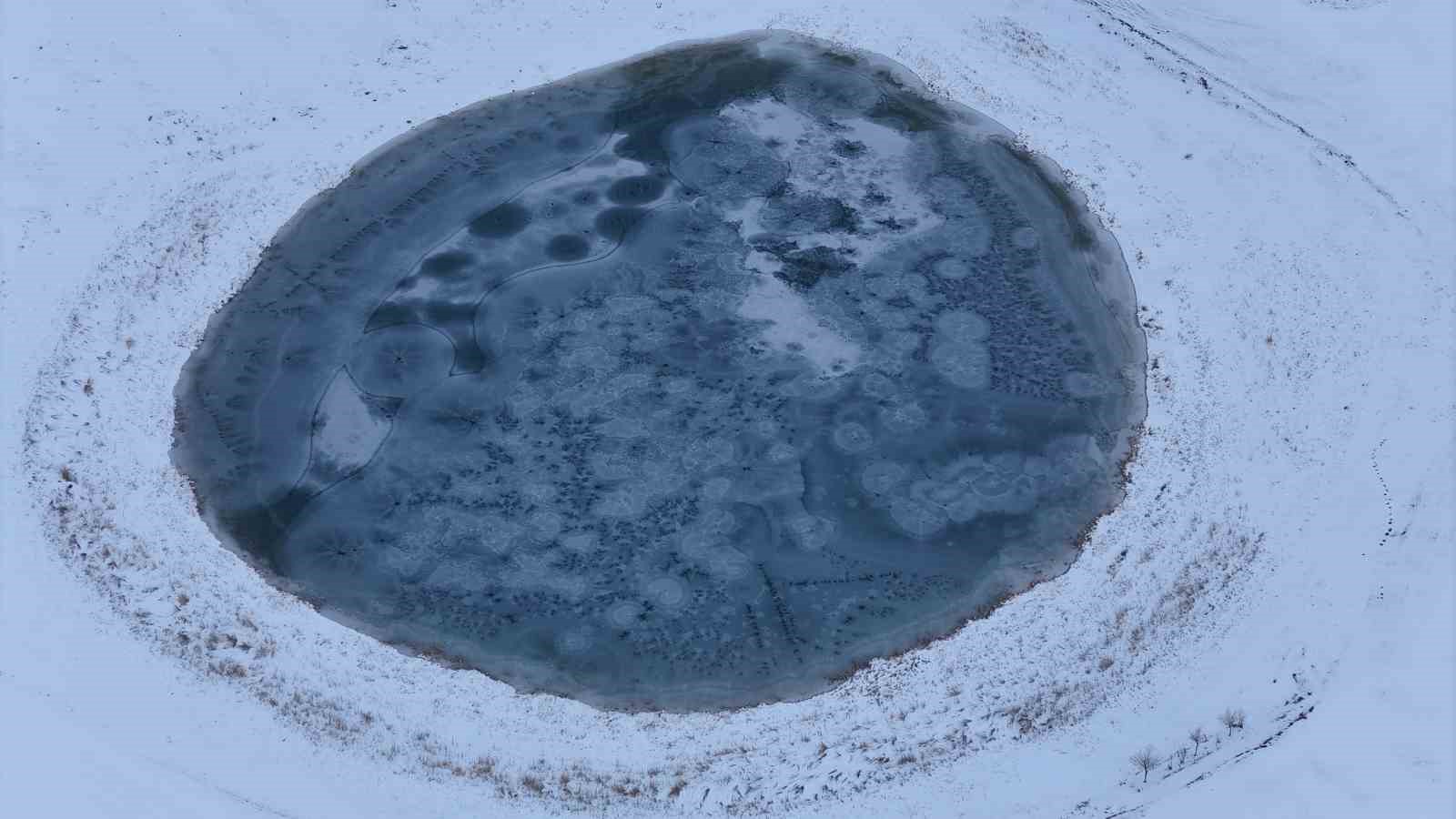 Sivas’ın ’gözleri’ tamamen dondu
