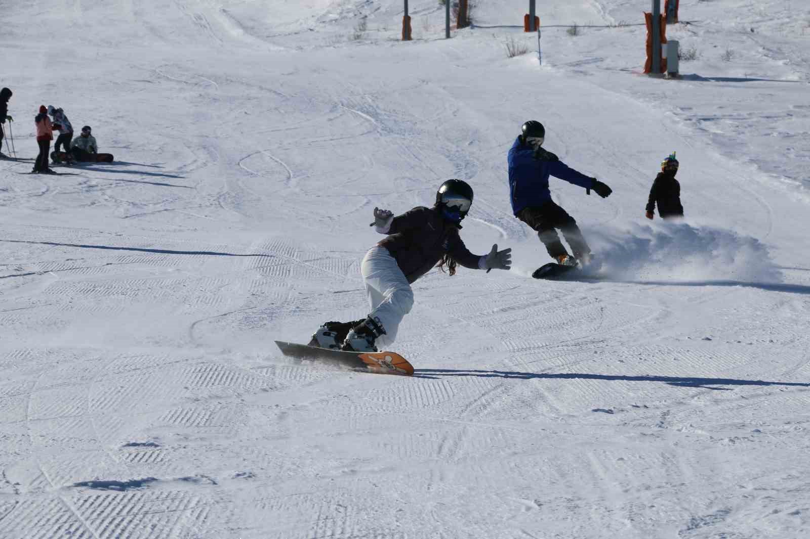 Sivas’ın ’Yıldız’ında sezon açıldı, kayakseverler Türkiye’nin en genç kayak merkezinde buluştu
