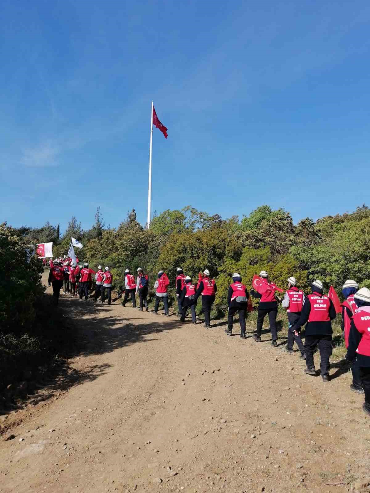 Sivaslı izciler Çanakkale ruhun yerinde yaşadı
