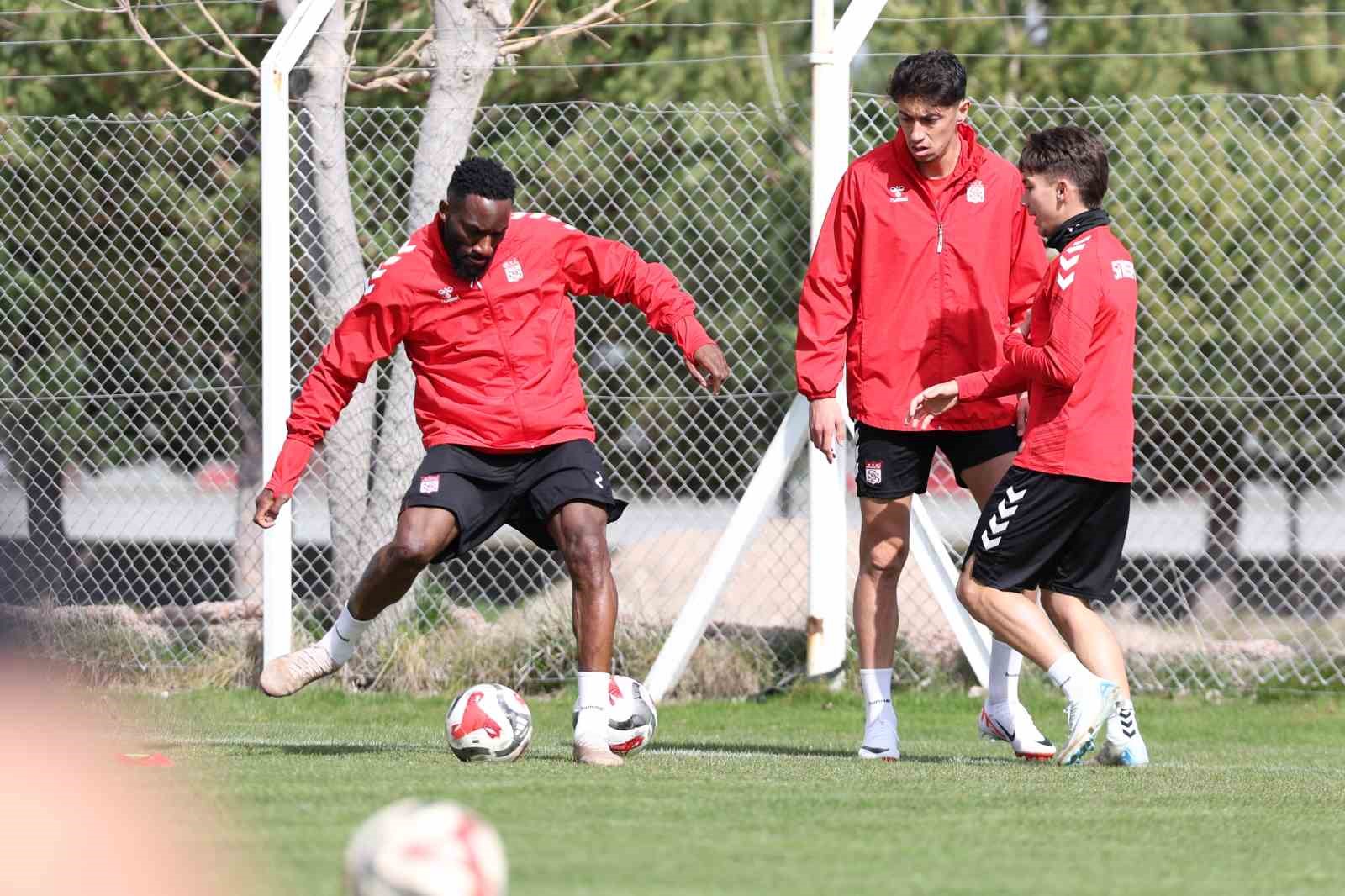 Sivasspor, Bolu maçına hazırlanıyor
