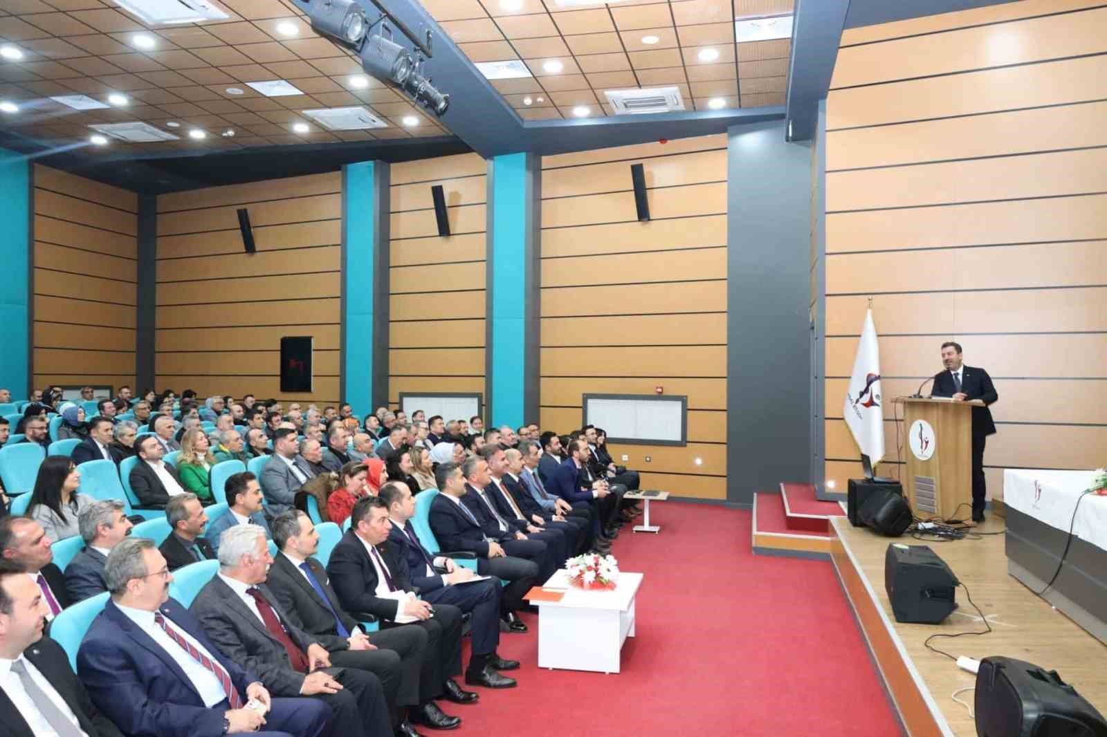 Sivas’ta eğitim alanında yürütülen çalışmalar ele alındı
