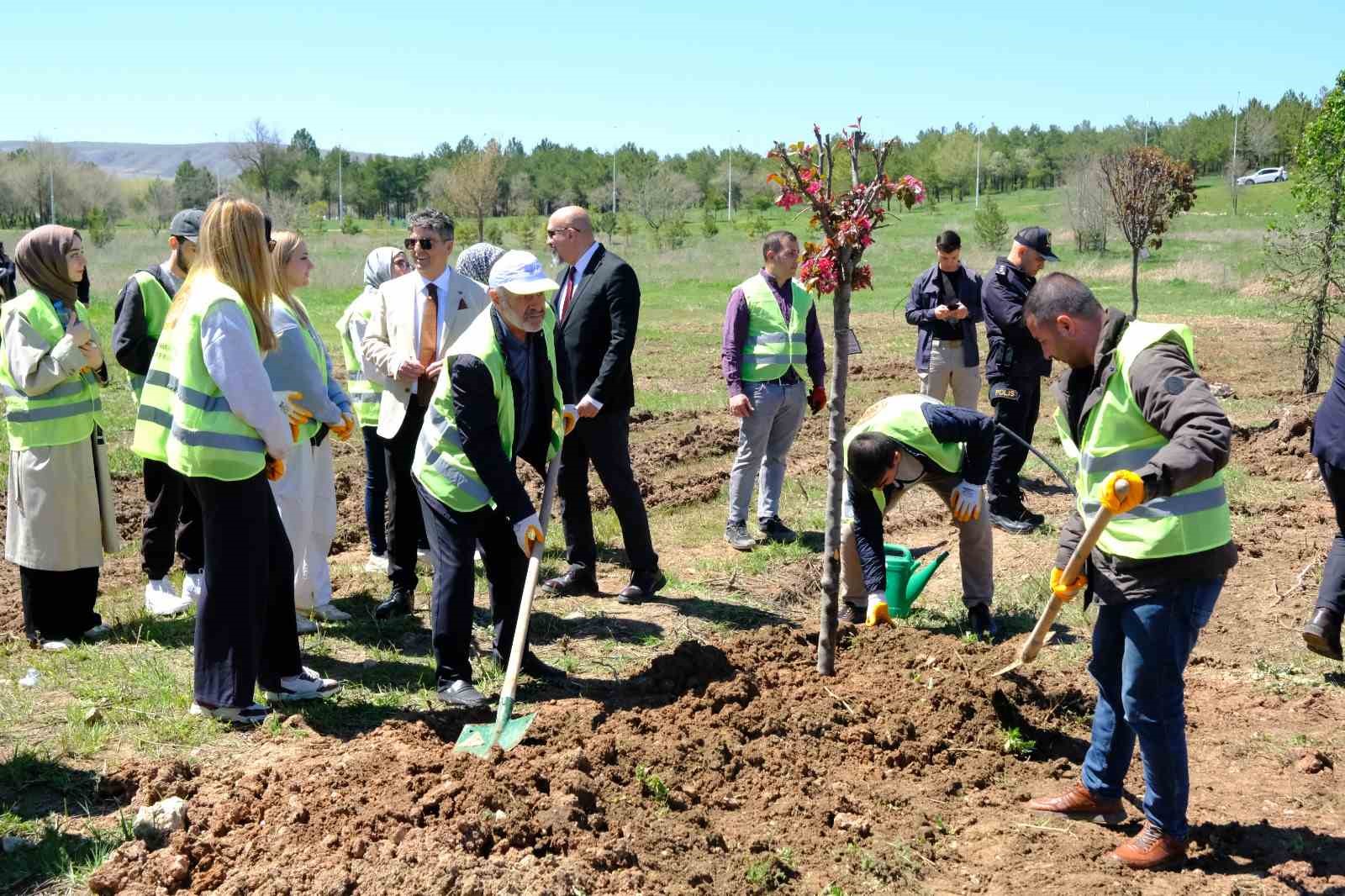 Sivas’ta şehitlerin adı fidanlarda yaşatılacak
