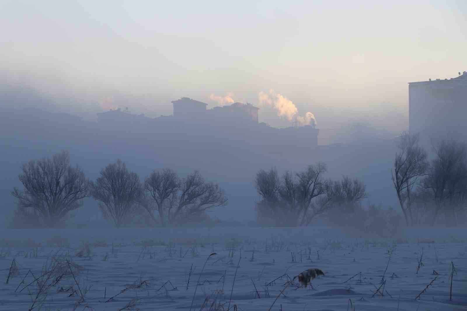 Sivas’ta termometreler eksi 19 dereceyi gösterdi
