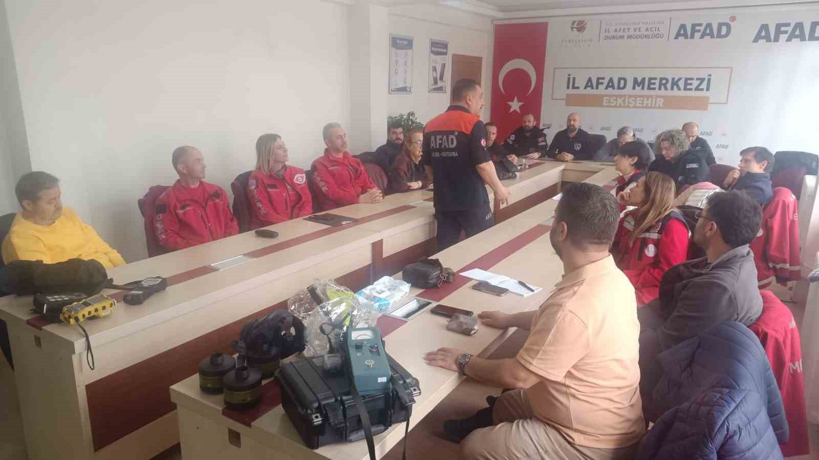 Sivil toplum kuruluşlarına ’Tehlikeli Maddelere Müdahale’ eğitimi verildi
