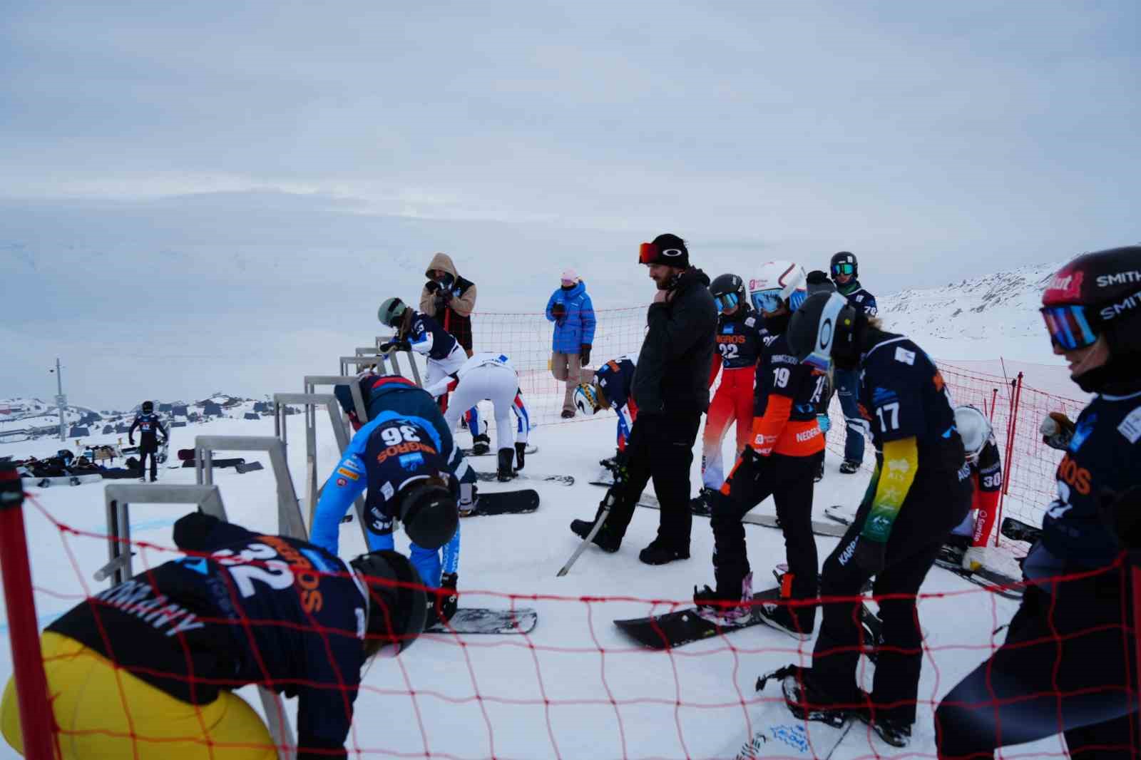 Snowboard’un yıldızları Ergan Dağı’nda buluştu
