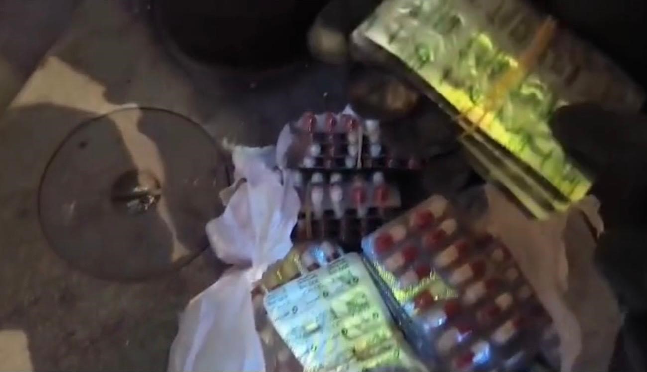 Sobaya gizlenmiş 638 adet sentetik hap ele geçirildi: 1 tutuklama
