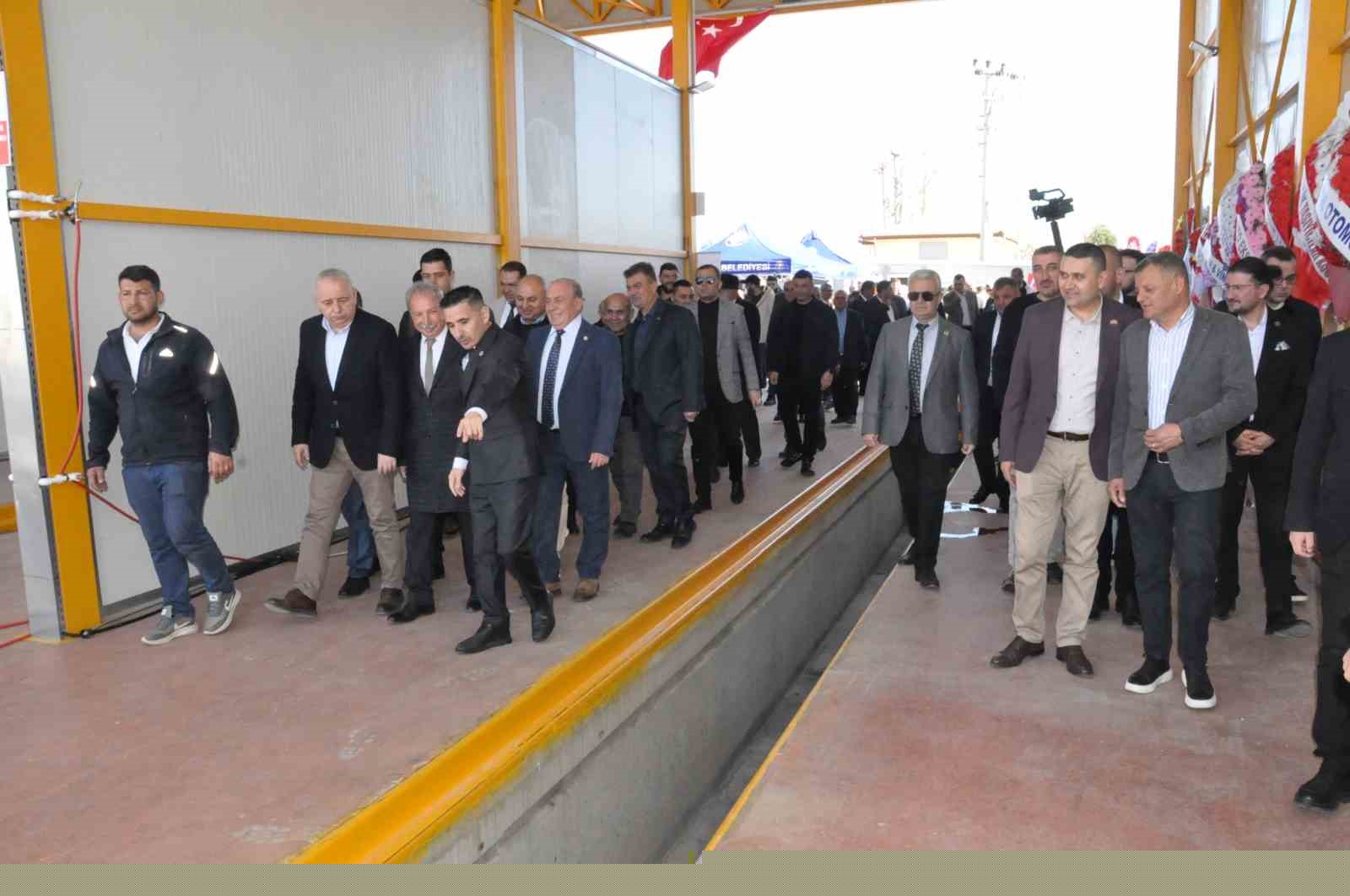 Şoförler ve Otomobilciler Odası’ndan Salihli’ye örnek tesis
